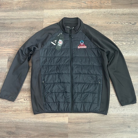 NFL Other - NWT Antigua NFL Pro Bowl Games Altitude Jacket Black Full Zip Men’s XL